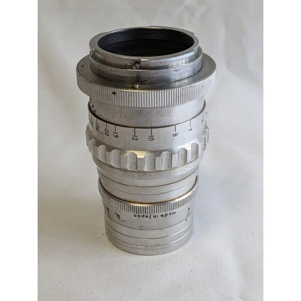 Vintage Sun Optical Sola 9cm F1.4 Camera Lens Japan Manual Focus Rare **UNTESTED